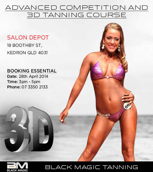Advanced Competition and 3D Tanning Course