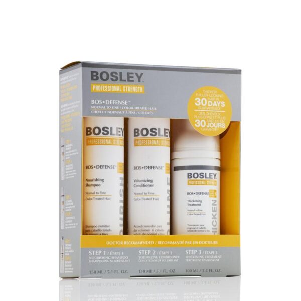 Bosley BosDefense Starter Pack For Color-Treated Hair