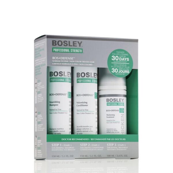 Bosley BosDefense Starter Pack For Non Color-Treated Hair