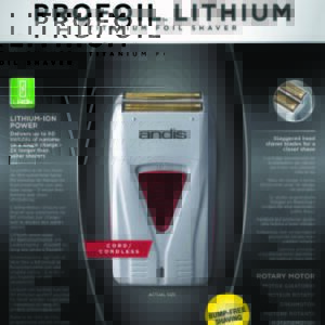 Andis Profoil™ Lithium