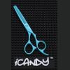 iCandy Creative Series Reef Blue Thinning Scissors