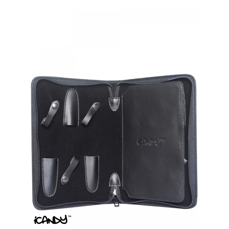 iCandy Luxury Black Scissor Wallet Inside