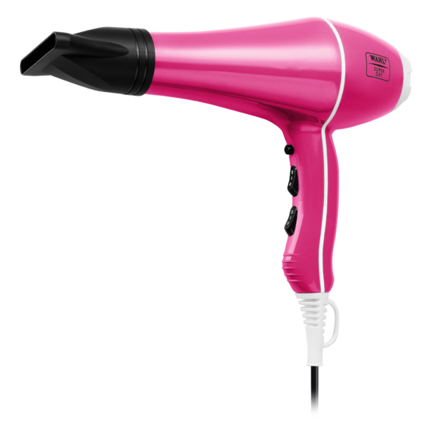 WAHL Super Dry Pink White