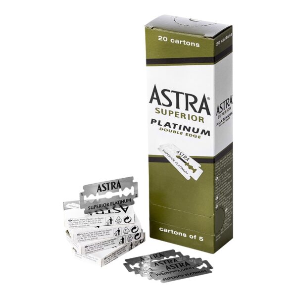 Astra Superior Platinum Double Edge Razor Blades