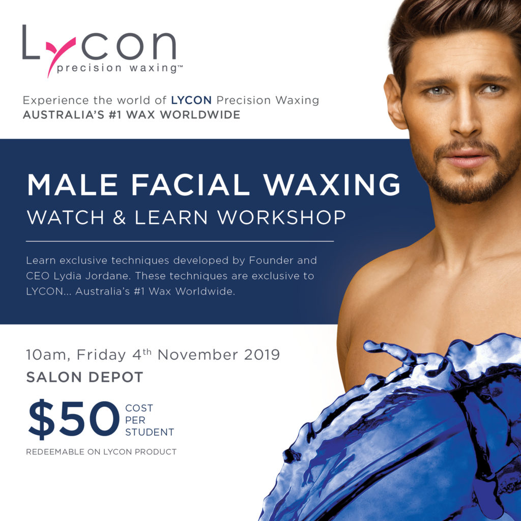 Lycon Male Facial Waxing Flyer