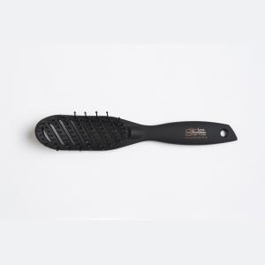 Glide Curved Vent Rubberised Brush