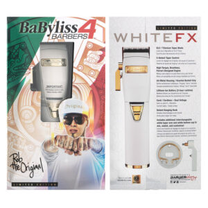BaBylissPRO WhiteFX Lithium Hair Clipper