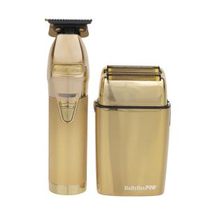 BaBylissPRO Gold Foil Shaver & Outliner Trimmer Pack