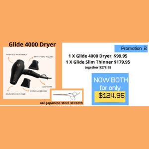 Glide 4000 Dryer & Slim Thinner Promo
