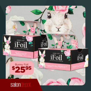 iFoil Bunny Embossed Pop Up Foil