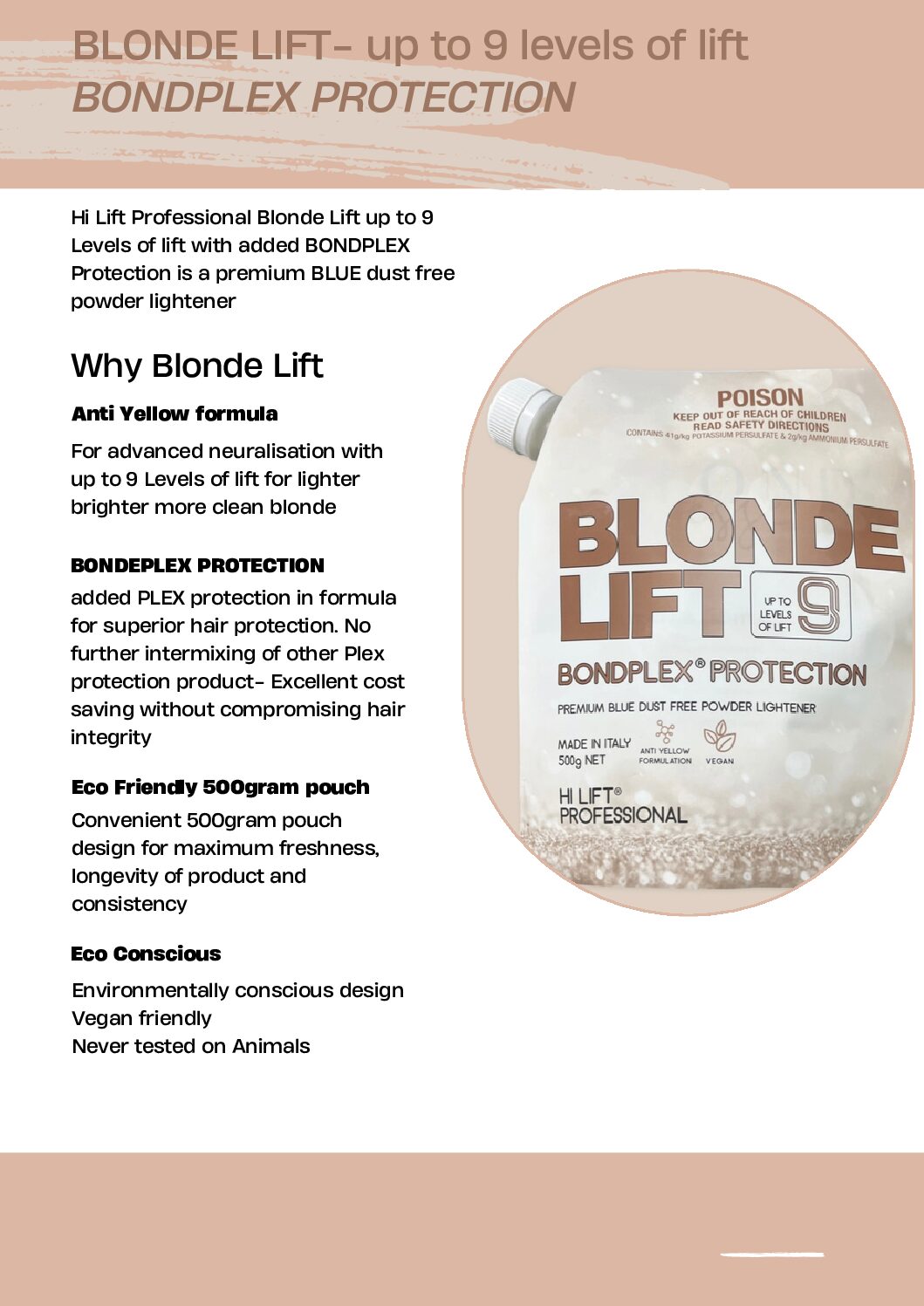 Hi Lift Blonde Lift Lightening Powder