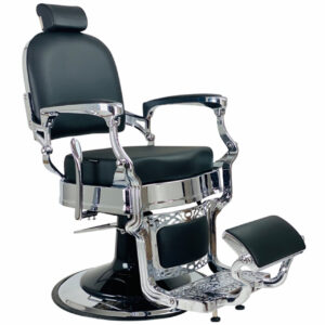 Havana Barber Chair – Chrome Frame